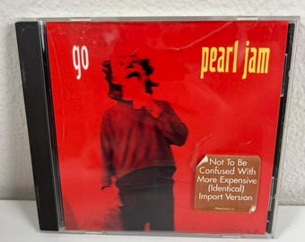 Pearl Jam Go CD Single 1993 Vintage Grunge Alternative Rock US Pressing