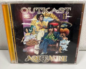 Outkast Aquemini CD 1998 – Vintage Hip-Hop Album – Original Release