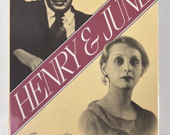 Henry y June (Primera edición, 1986) | Diario de Anaïs Nin | Libro literario vintage | Coleccionable de literatura feminista
