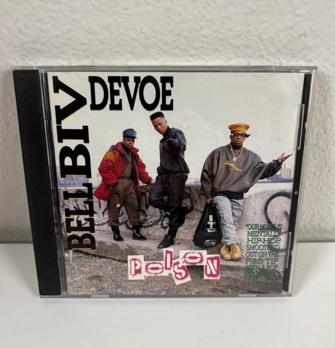 Bell Biv Devoe Poison CD (1990) | Vintage R&B New Jack Swing Album