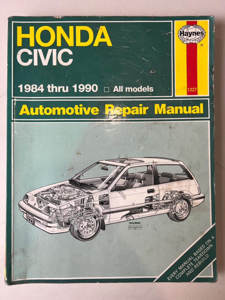 Honda Civic Repair Manual - Etsy