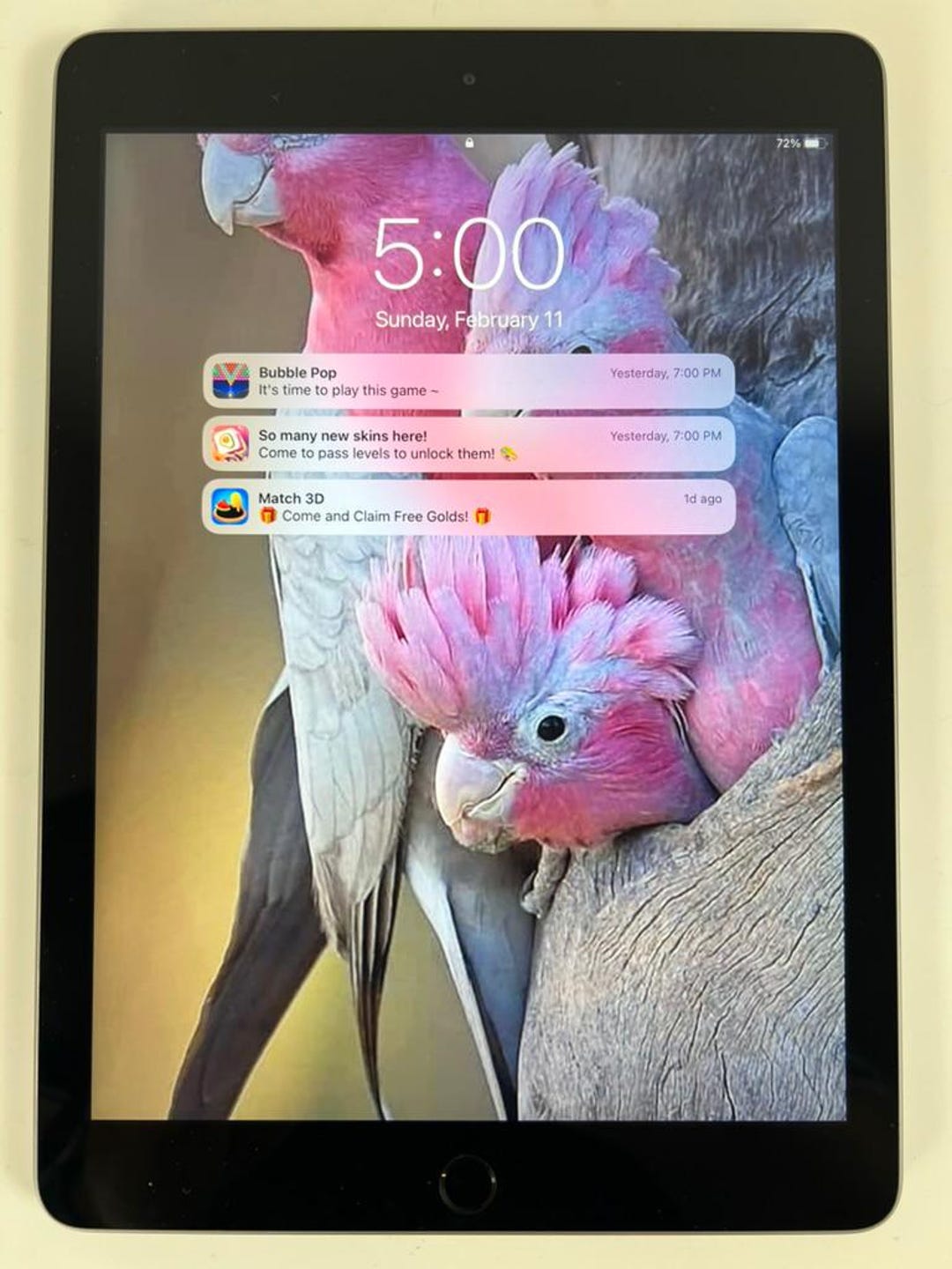 Apple iPad 5th Gen A1822 Space Gray 9.7