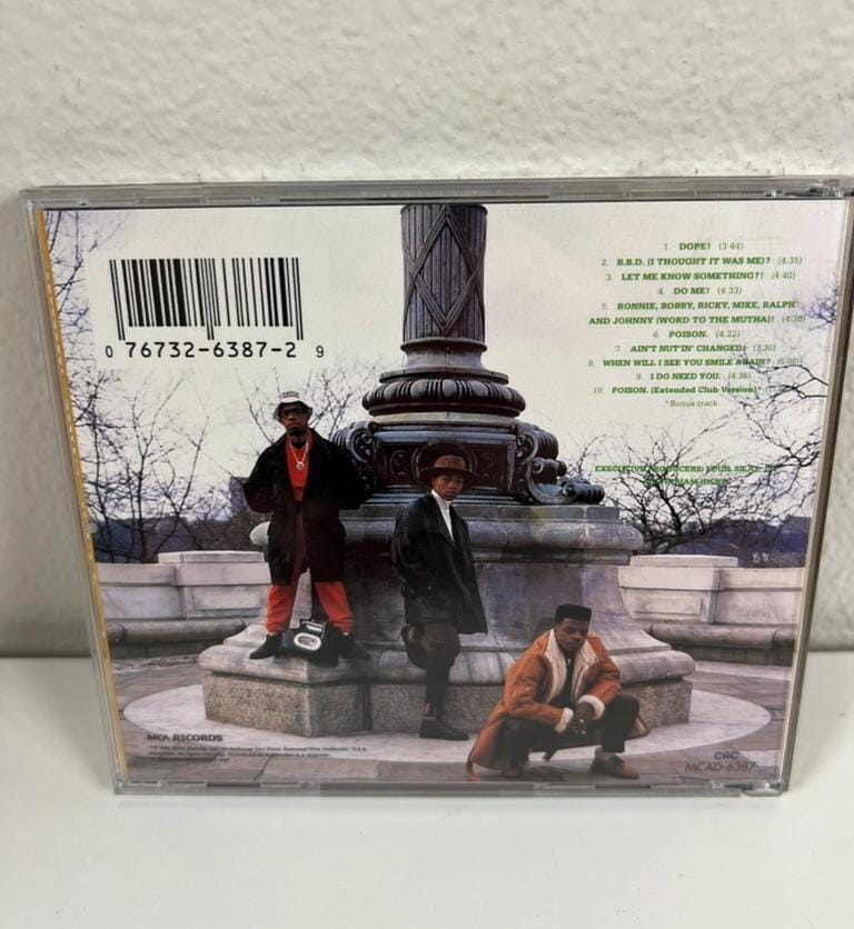 Bell Biv Devoe Poison CD (1990) | Vintage R&B New Jack Swing Album