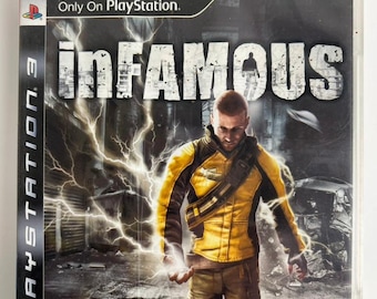inFAMOUS Sony PlayStation 3 PS3 Game with Original Case Tested Working