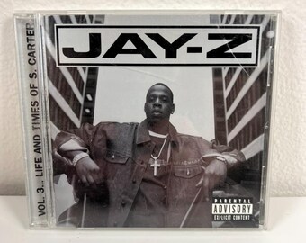 Jay-Z Vol. 3…Life and Times of S. Carter CD (1999) Original Def Jam Hip-Hop Album