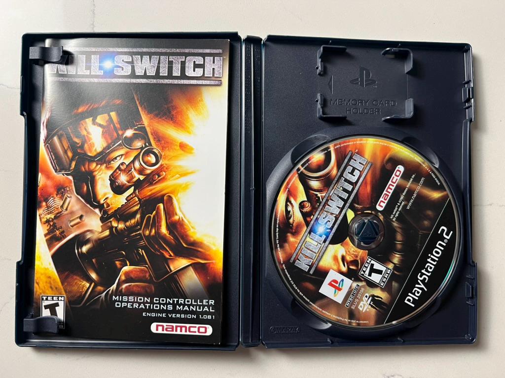 Kill Switch Playstation 2 Game | PS2 Tactical Shooter | Complete W