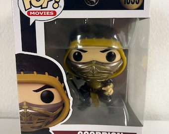Funko Pop Mortal Kombat Scorpion 1055 New In Box