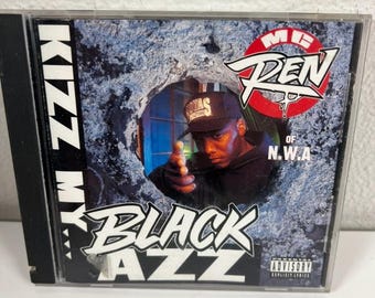MC Ren Kizz My Black Azz CD 1992 | Vintage West Coast Hip Hop | Explicit Rap