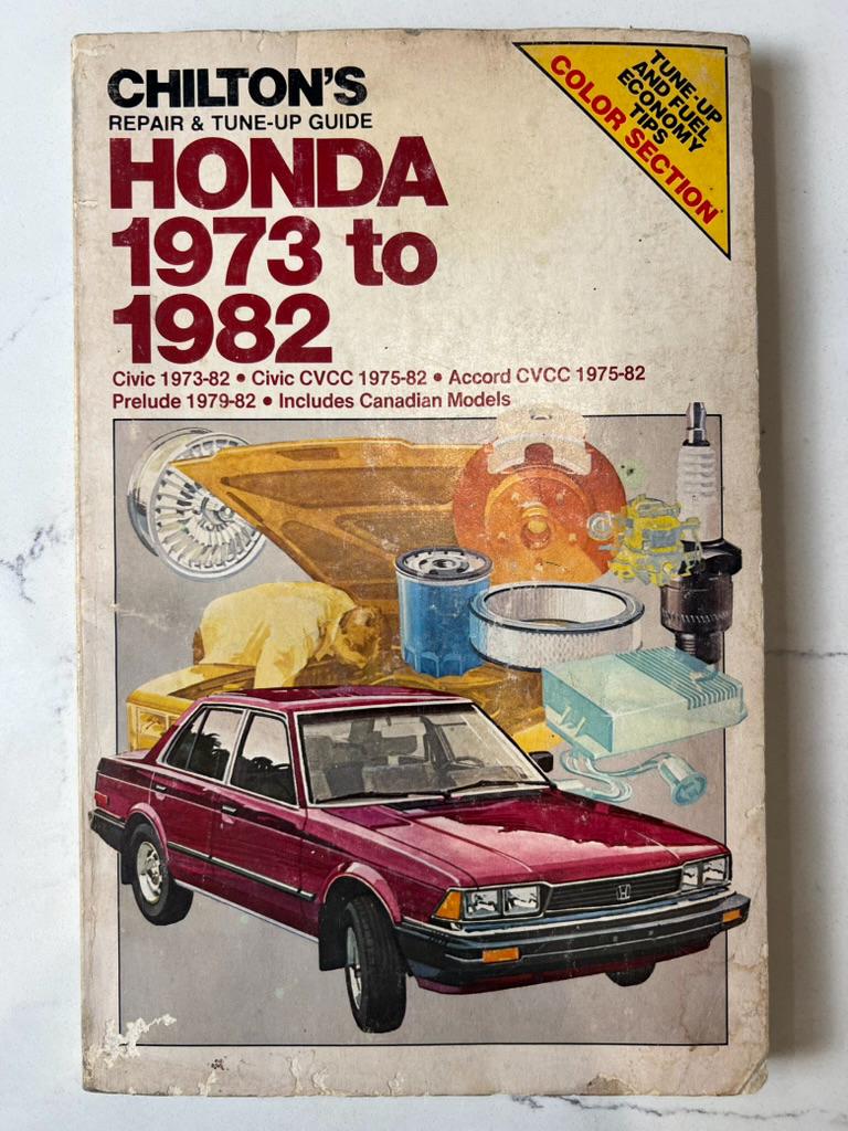 Honda Prelude Service Manual - Etsy