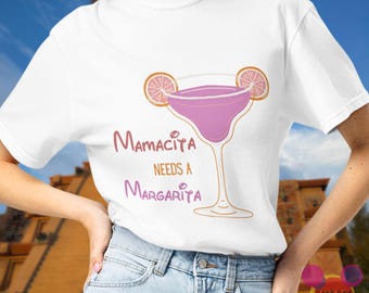 Mamacita heeft een Margarita-T-shirt nodig | Comfort Colors Disney-moedershirt