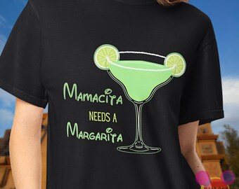 Mamacita Needs a Margarita Comfort Colors T-shirt – Disney Mom-shirt