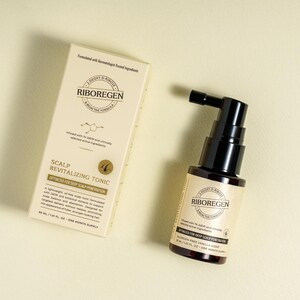 Premium Hair Regrowth Scalp Tonic with 2-Deoxy-D-Ribose, Caffeine and Rosemary | RIBOREGEN Oil-Free Serum for Thinning Hair & Hair Loss