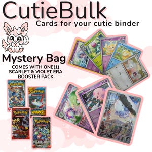 Mystery Cutie Bulk Bundle | Illustrated Rares, EX, Booster Pack, & Cute Bulk