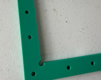 Stained Glass Soldering Jig, 90 Degree Corner Brace, Right Angle Frame