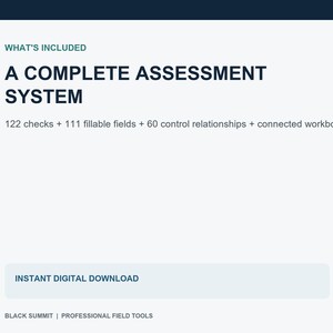 Files included in the Security Assessment Field Toolkit digital download