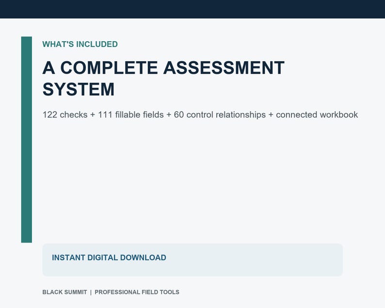 Files included in the Security Assessment Field Toolkit digital download