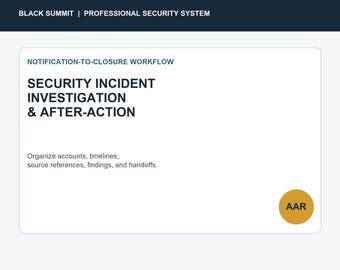 Sistema de investigación y análisis posterior a incidentes de seguridad / Registro de evidencias, cronograma, hallazgos, manual de acciones correctivas
