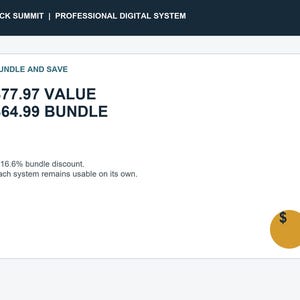 Separate value 77.97 bundle price 64.99