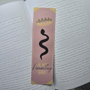 Romantasy Era Bookmark – Fantasy Romance Bookish Gift for Readers | Booktok Merch | Book Lover Accessory