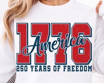 SVG PNG del 250 aniversario de EE. UU., Águila patriótica de América 250, SVG 1776-2026, Camiseta de cumpleaños de Estados Unidos, SVG de la libertad, Regalo del 4 de julio