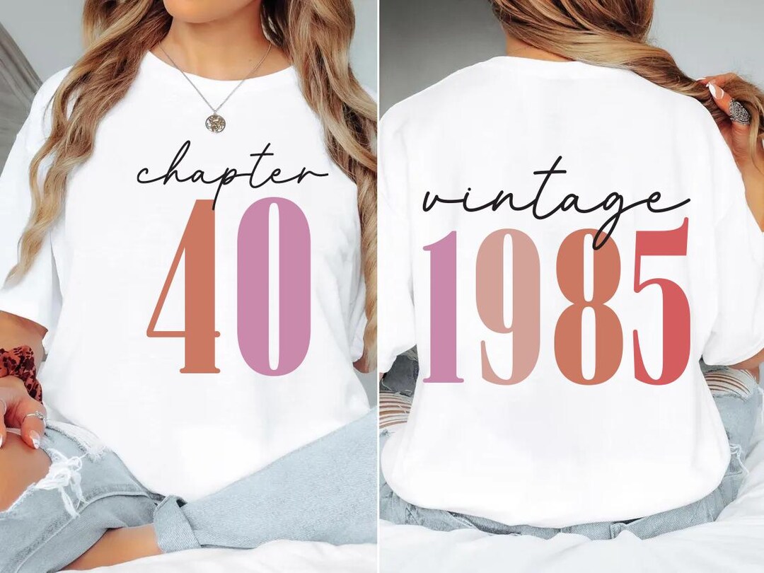 Chapter 40 Svg, Vintage 1985, Chapter 40 Png, Birthday Png, WTF Png ...
