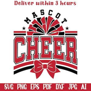 Custom Cheer svg png, Cheerleading svg, Cheer Mom svg, Pom Poms svg, Cheerleader svg, Cheer Team Template svg, Personalized Cheer svg