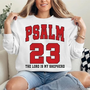 Psalm 23 SVG PNG: Bible Verse, Christian Design (Digital Download