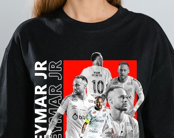 Neymar voetbalafbeelding: png-T-shirtontwerp (digitale download)