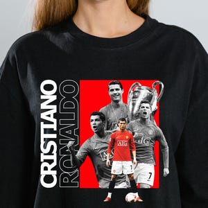 Cristiano Ronaldo Soccer Graphic: PNG Digital Download for T-Shirts