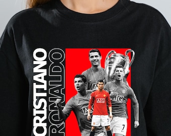 Cristiano Ronaldo Soccer Graphic: PNG Digital Download for T-Shirts