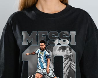 Messi World Cup Goal Comic Design, Soccer Comic Graphic Tees, Soccer DTF Transfer Print, Soccer Comic Shirt, PNG Instant Download and Print.