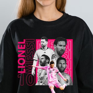Streetwear Messi Shirt Design, Messi Soccer Graphic Tees, Soccer DTF Transfer Print, Football Bootleg Shirt, PNG Instant Download and Print