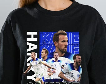 Harry Kane Bootleg Shirt Design: Football DTF Transfer (PNG Digital Download)