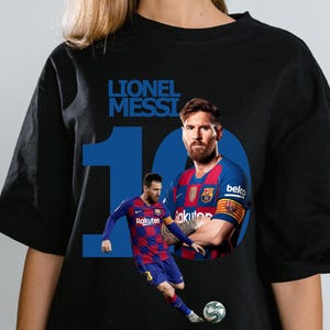 Lionel Messi Tshirt Design, Messi Soccer Graphic Tees, Soccer DTF Transfer Print, Football Bootleg Shirt, PNG Instant Download and Print