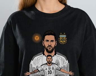 Lionel Messi Comic World Cup 2026 T-Shirt Design, World Cup 2026 Soccer T-Shirt, World Cup Gift for Men, FIFA World Cup 2026 Shirt Design.