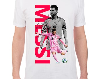 Diseño de camiseta de Lionel Messi: Gráfico de fútbol (Descarga digital PNG)