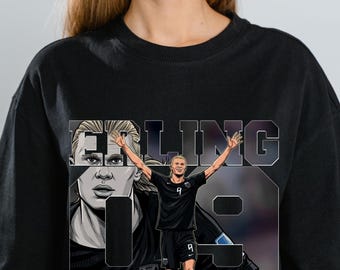 Haaland Comic World Cup 2026 Shirt Design, World Cup 2026 Soccer T-Shirt, World Cup Gift for Men, FIFA World Cup 2026 Shirt Design.