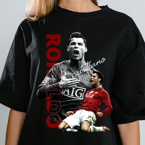 Cristiano Ronaldo Soccer Graphic: PNG Digital Download for T-Shirts