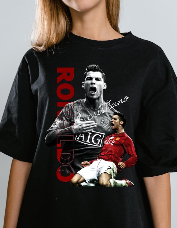 Cristiano Ronaldo Soccer Graphic: PNG Digital Download for T-Shirts