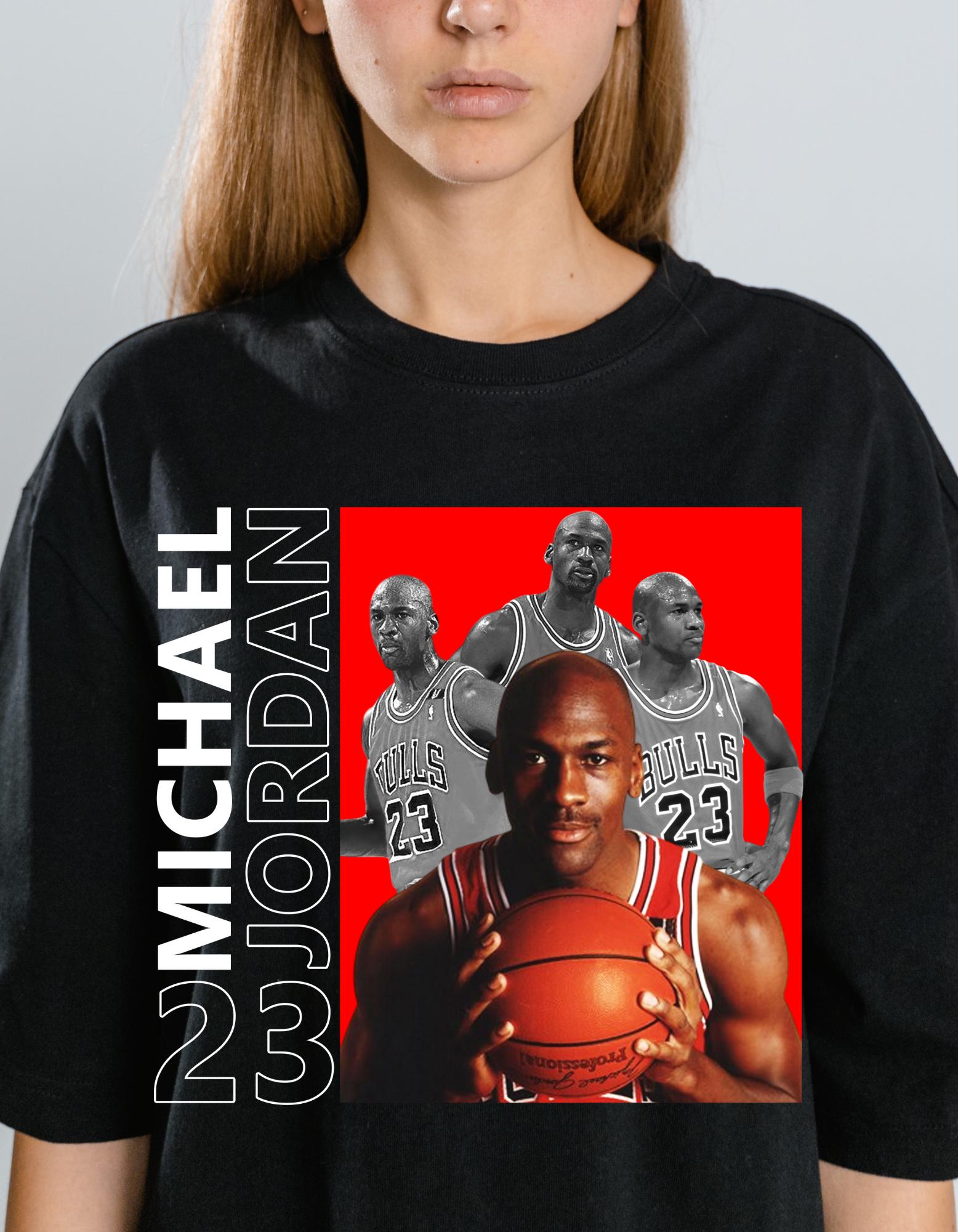 Michael Jordan T-shirt Design: Basketball Graphic Tee (digital