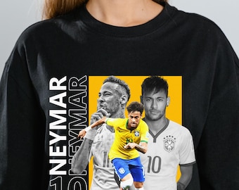 Neymar, png, voetbalstreetwearontwerp (digitale download)