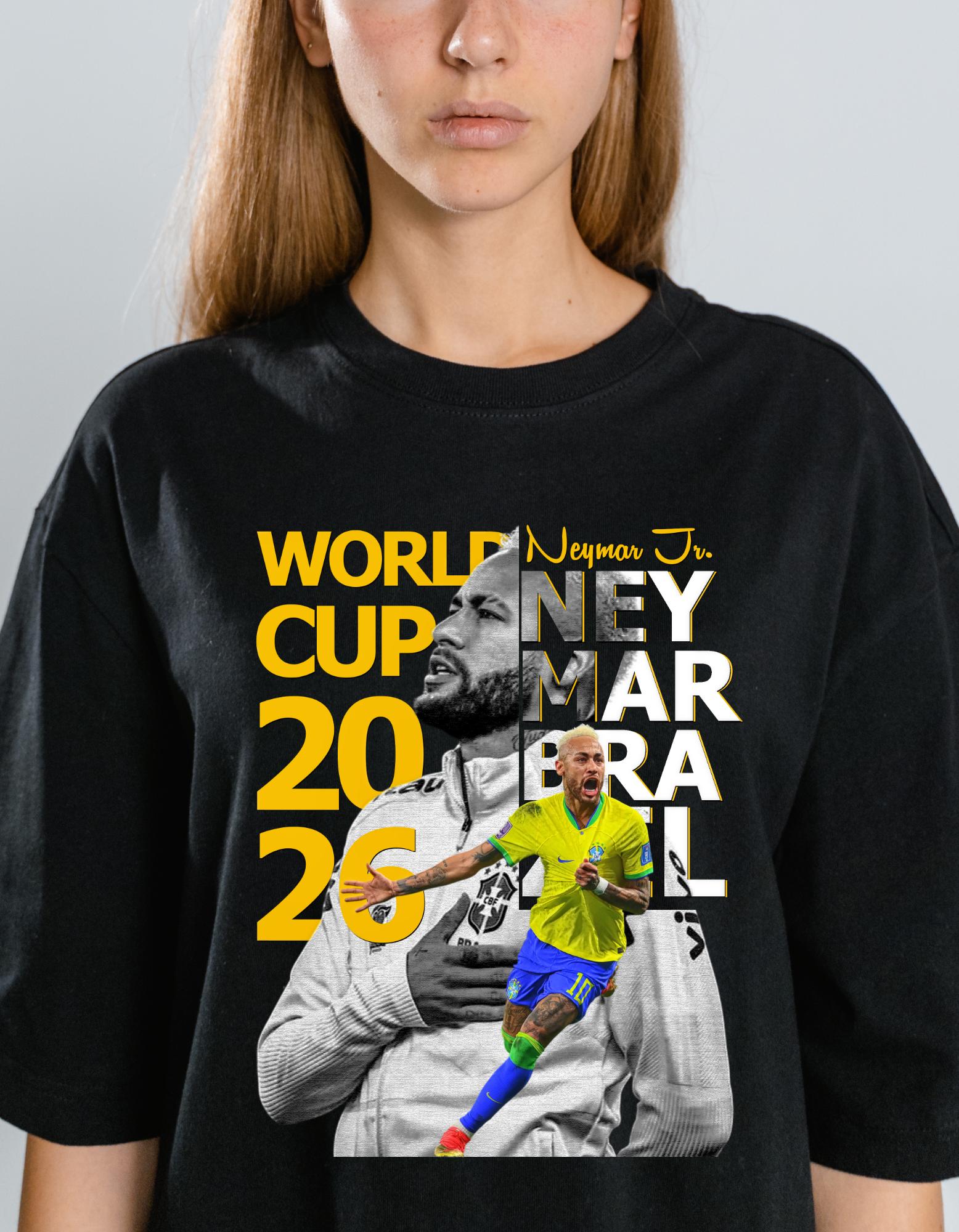 FIFA World Cup 2026 Neymar Tシャツ Neymar Jr. World Cup 2026 Soccer PNG Design (digital Download) - Etsy