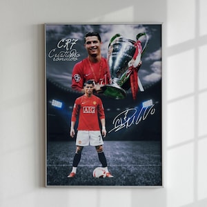Ronaldo Poster soccer, Ronaldo Poster World Cup Soccer Legend Bedroom Decor, Wall Art, Home Decor, Sports Poster, Sports, Digital Download.