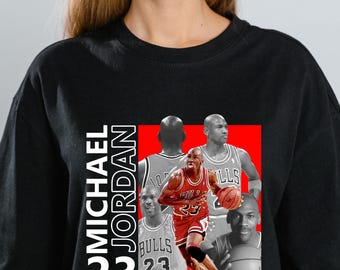 Conception de t-shirt Michael Jordan : illustration de football (téléchargement numérique, fichiers PNG 11 x 13)