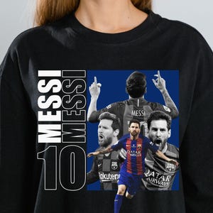 Streetwear Messi Shirt Design, Messi Soccer Graphic Tees, Soccer DTF Transfer Print, Football Bootleg Shirt, PNG Instant Download and Print