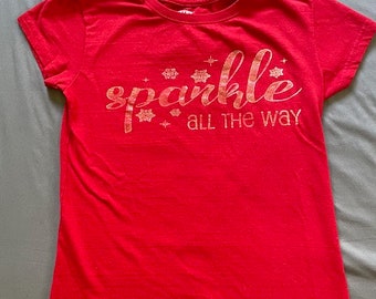 Sparkle Christmas Holiday T-Shirt