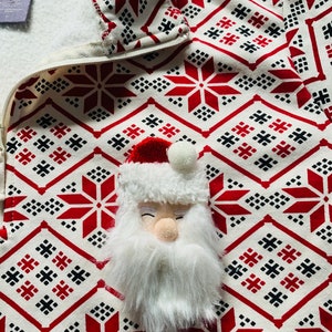 Santa Holiday Christmas Sweater Plus Size