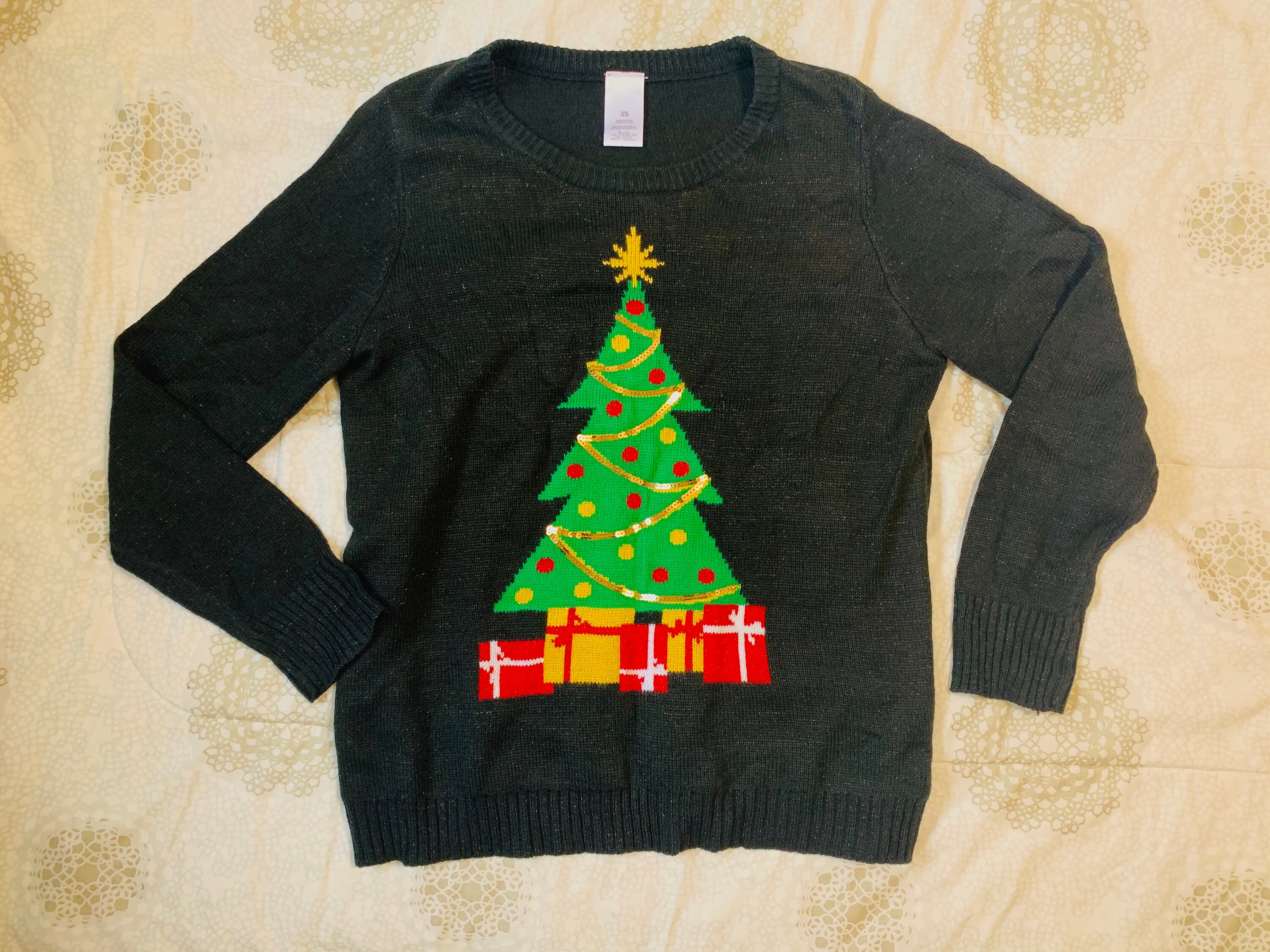 Holiday Sparkle Christmas Sweater - Etsy