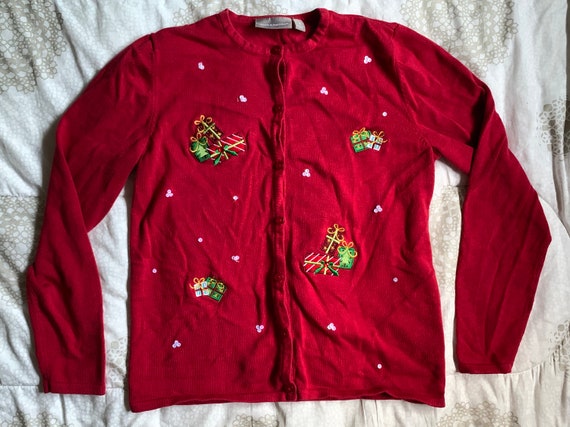 Vintage Holiday Christmas Sweater - image 1