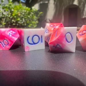 Berry Blast – Jeu de dés polyédriques faits main